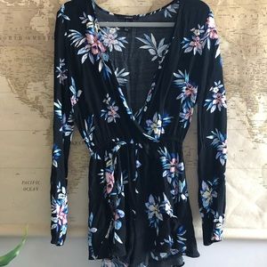 Forever 21 Floral Romper